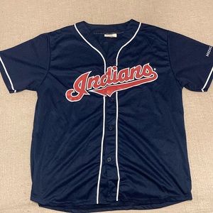 Throwback Vintage Cleveland Indians Guardians #15 Sandy Alomar Jersey